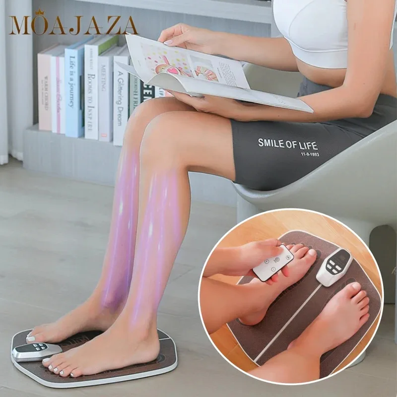 

Foot Massage Pad Improve Blood Circulation Calf Edema Muscle Relaxation Relieve Fatigue Slim Legs Rechargeable Foot Massager Mat