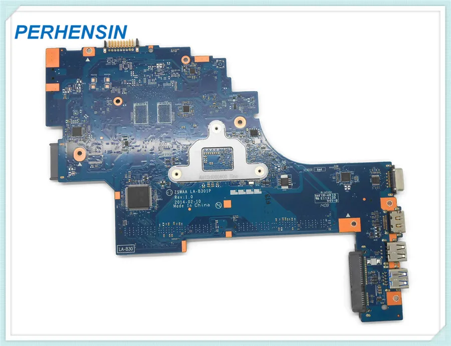 Original for Toshiba Satellite C55t C55t-B5109  i3-4005U Motherboard K000889110 100% Work Perfectly