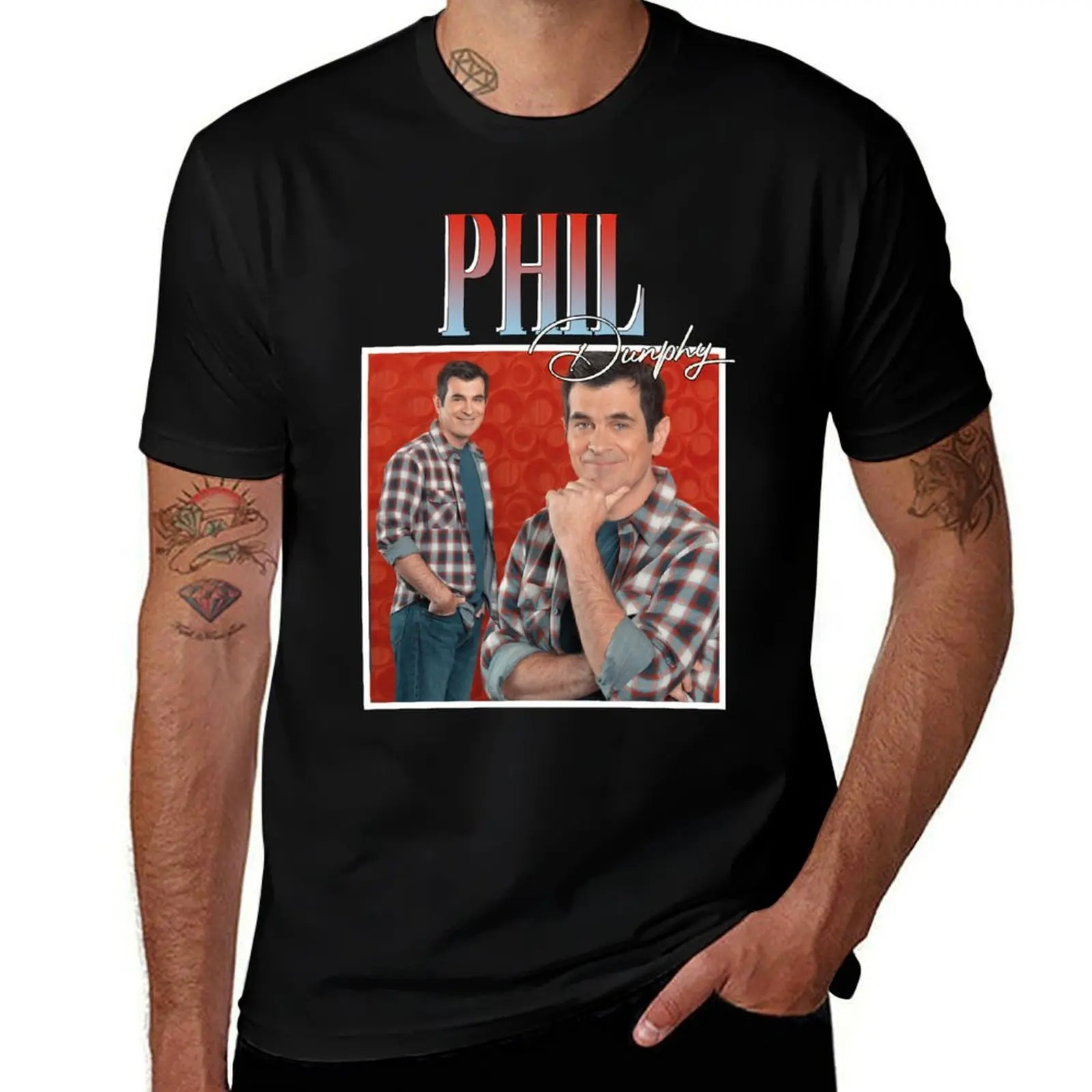 Phil Dunphy T-Shirt Basic All Season Solid T-Shirt
