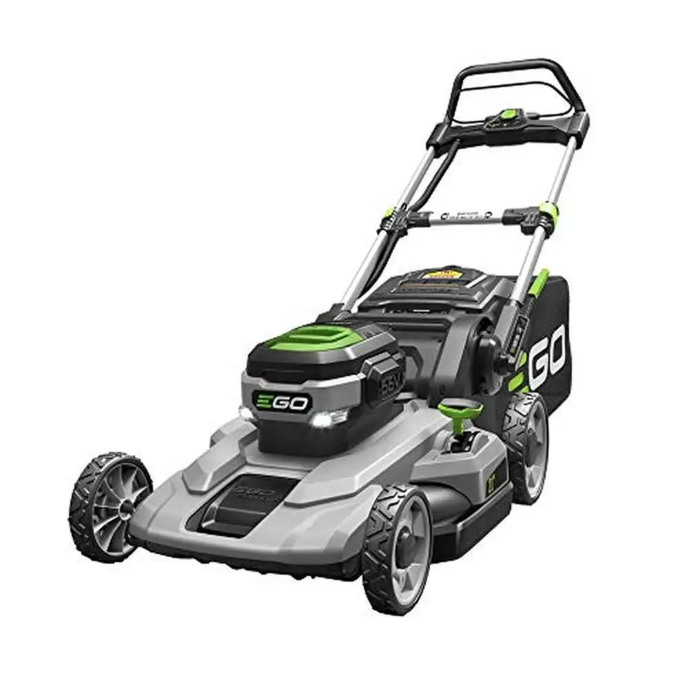 

LM2101 21-Inch 56V Lithium-ion Cordless Lawn Mower w/ 5.0Ah Battery & Rapid Charger Mulching Bagging Side Discharge 6 Cutting