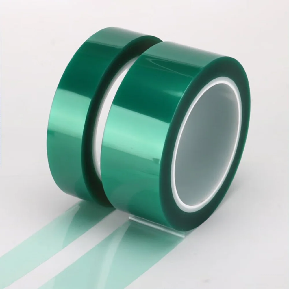 33M/Rotolo Nastro Pellicola PET Verde Resistente Al Calore Ad Alta Temperatura PCB Saldatura Placcatura SMT Scudo Protezione Isolante
