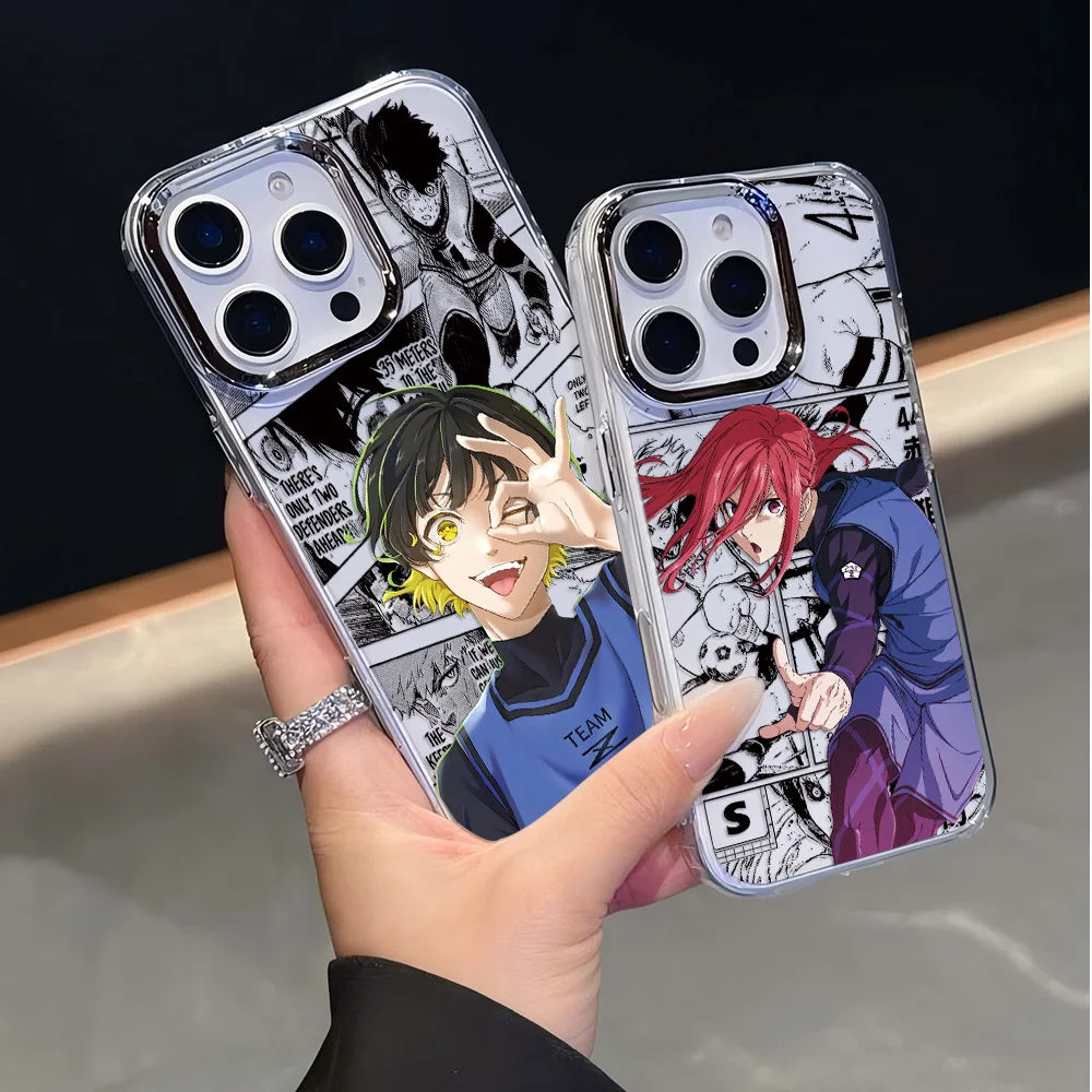 Hot New Blue Lock Anime Phone Case for Xiaomi Mi 15 14T 14 12T 11T 11 Lite Poco X7 X6 F5 F6 X5 X4 X3 GT Pro 4G 5G Soft Cover