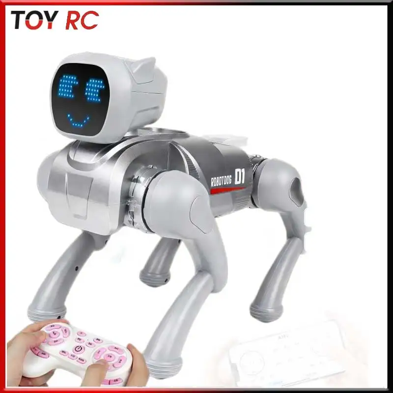 

Интеллектуальный робот-собака с дистанционным управлением, управлением через приложение и голосом, программируемая механическая собака-робот для детей
