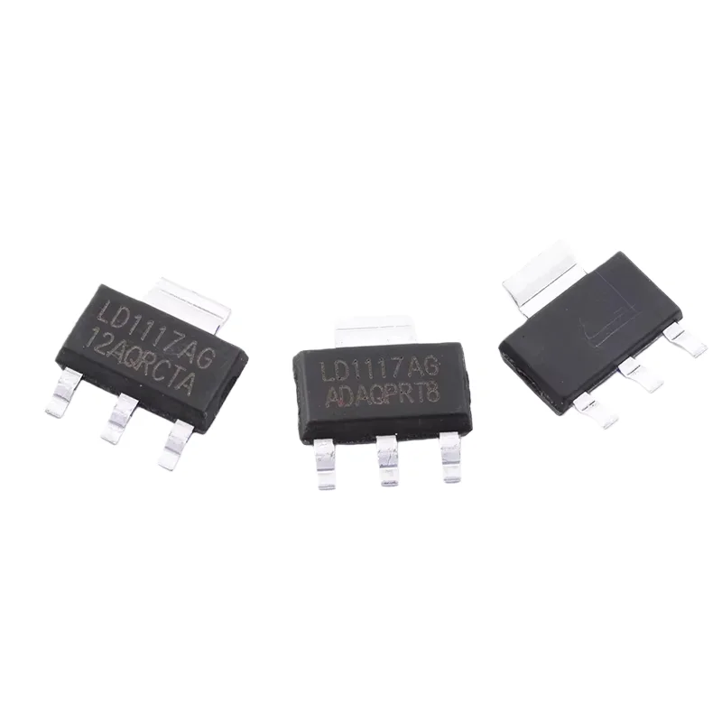10pcs LD1117-3.3 1.2 1.8 2.5 5.0V ADJ Voltage Regulating Power Chip Original Genuine UMW Voltage Reducing IC