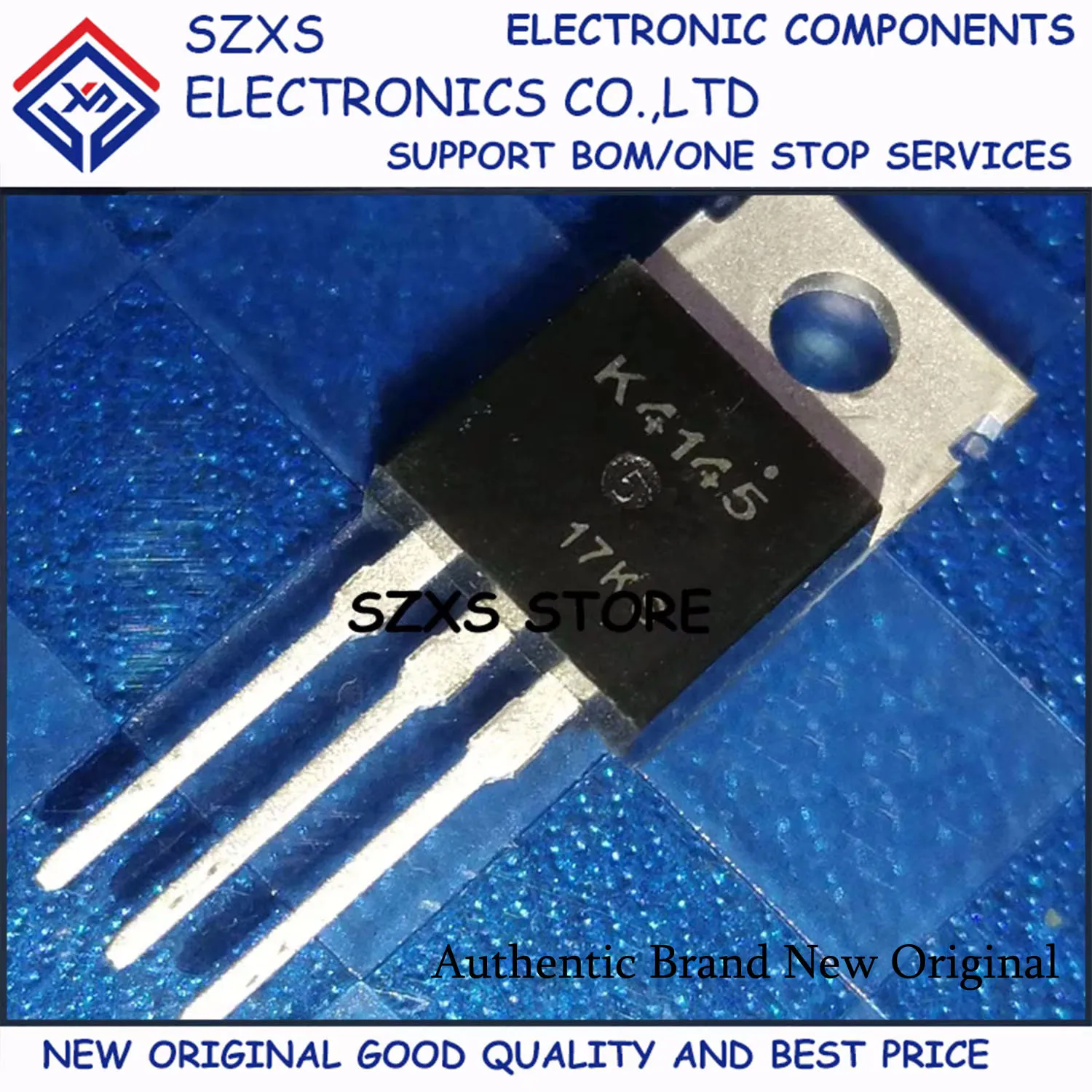 New Original 10Pcs K4145 2SK4145 TO-220 60V 80A Field Effect Transistor In Stock Electronic Components Good Quality