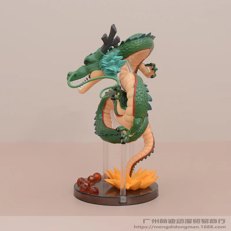 Dragon Ball Summoning Divine Dragon Handmade Dragon Ball with Base Small Green Dragon Model Ornament Toys