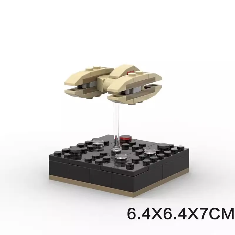Mymocs Ideas MOC Star Movie Mini Spaceship Diorama Shuttle Snowspeeders Wing Starfighters Sets Building Blocks Kid Toys Gift - view 6