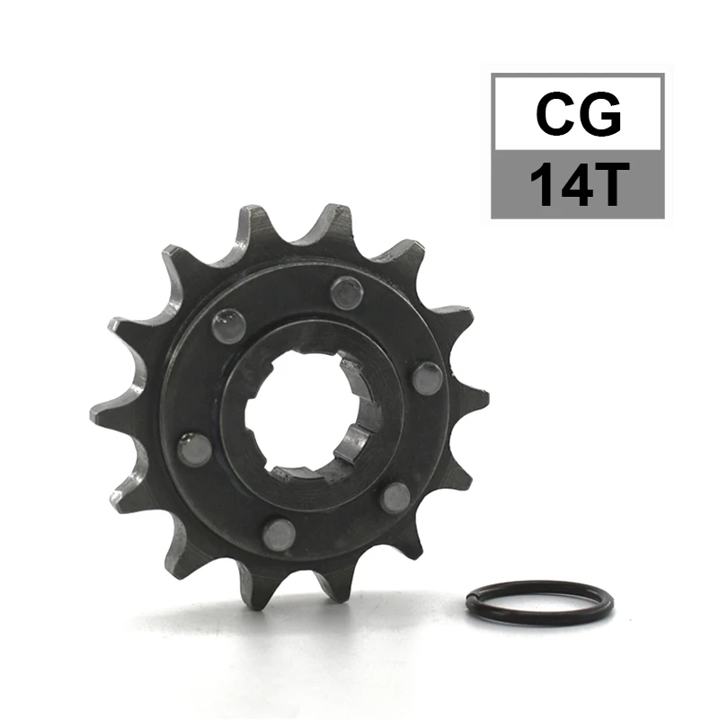 1Pcs 20CrMnTi 428 14T 15T 16T 17T Tooth Fuel Saving Sprocket for CG125 CB125 CBT125 MCR125 WY125-A/C/R Dirt Pit Bike Motorcycle