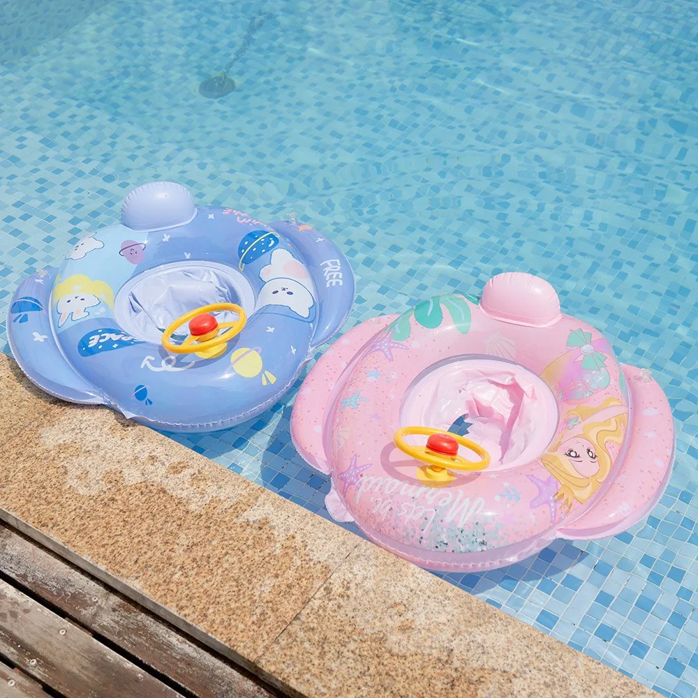 Inflatable Pool Float Swim Tube For Summer Water Bathtub Swim Accessories Swimming Seat Ring Swim Float