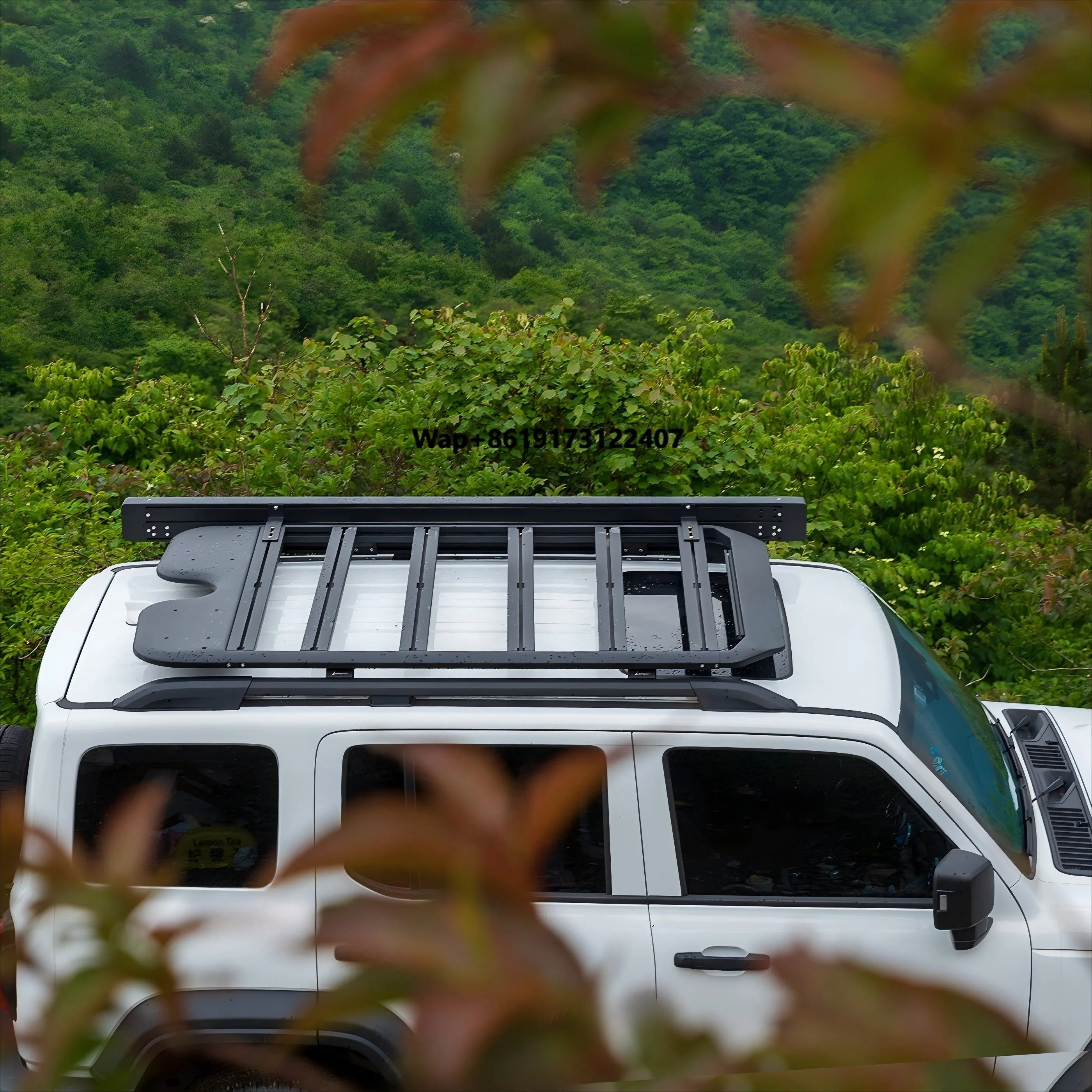 New Aluminum Alloy Roof Rack Multifunctional Expansion Platform Crossbar Special Car Luggage Rack for SUVs ORV