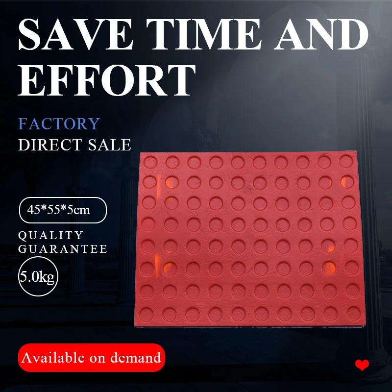 Decorative Wall Veneer Stone Concrete Stamp Mold Silicone Tactile Paving Molds for DIY Concrete Project