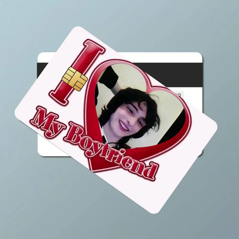 Cute F-Finn W-Wolfhard Film Skin Cover For Credit Card Stickers Debit Bank Card Front