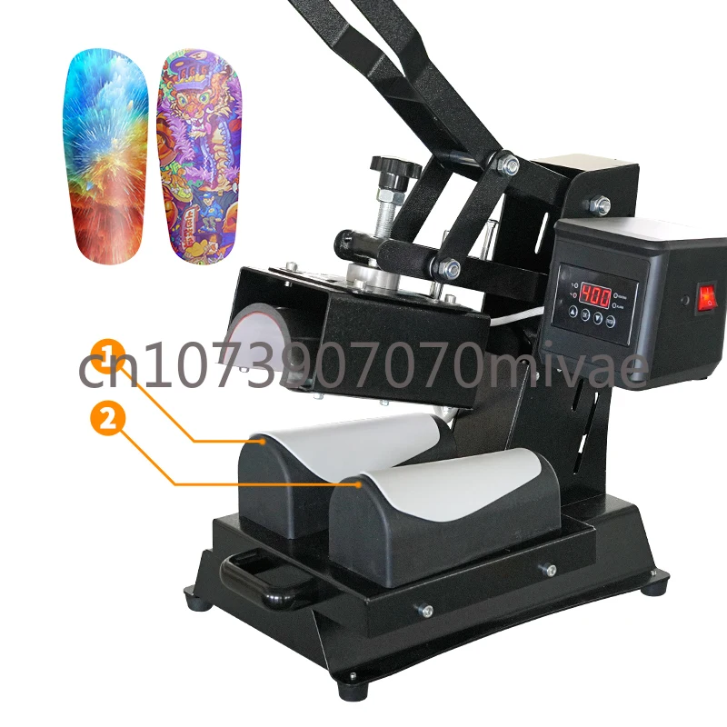 Sublimation Heat Press for Custom Shin Guards - Auplex AP2107 Shin Guards Heat Press Machine