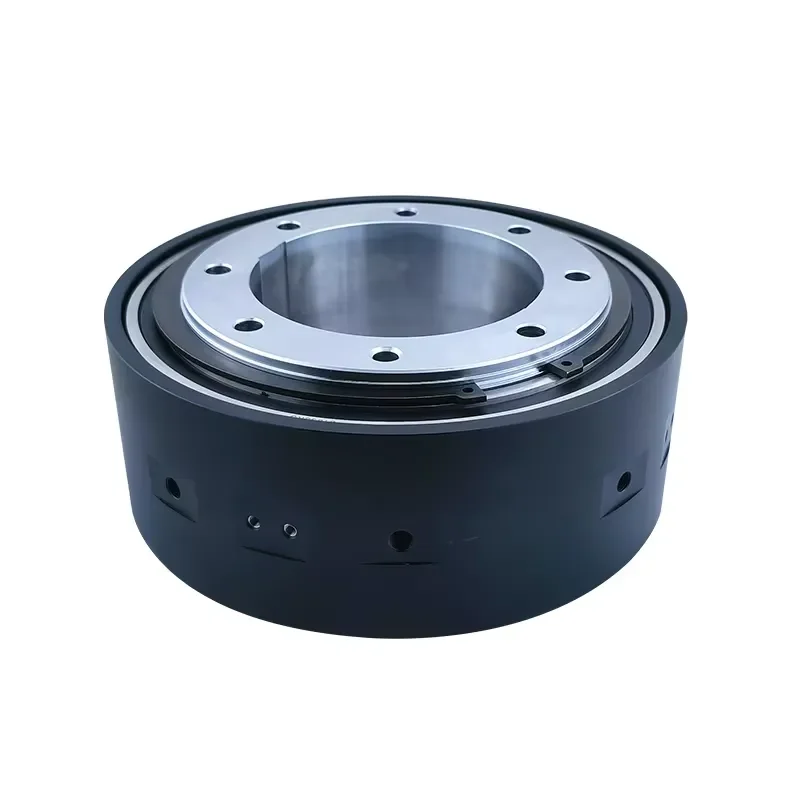 1 In 8 Out Pneumatic Rotary Joint 130mm Large Diameter High Strength Aluminum Alloy Shell IP51 Protection For Industrial