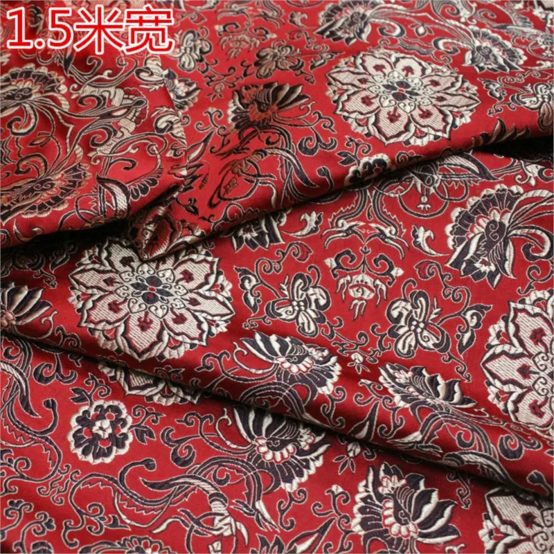 เบาะเฟอร์นิเจอร์โยนหมอน cheongsams Hanfu ตกแต่ง handcrafted ผ้าไหม jacquard ผ้าปลอมแปลงผ้าโบราณ