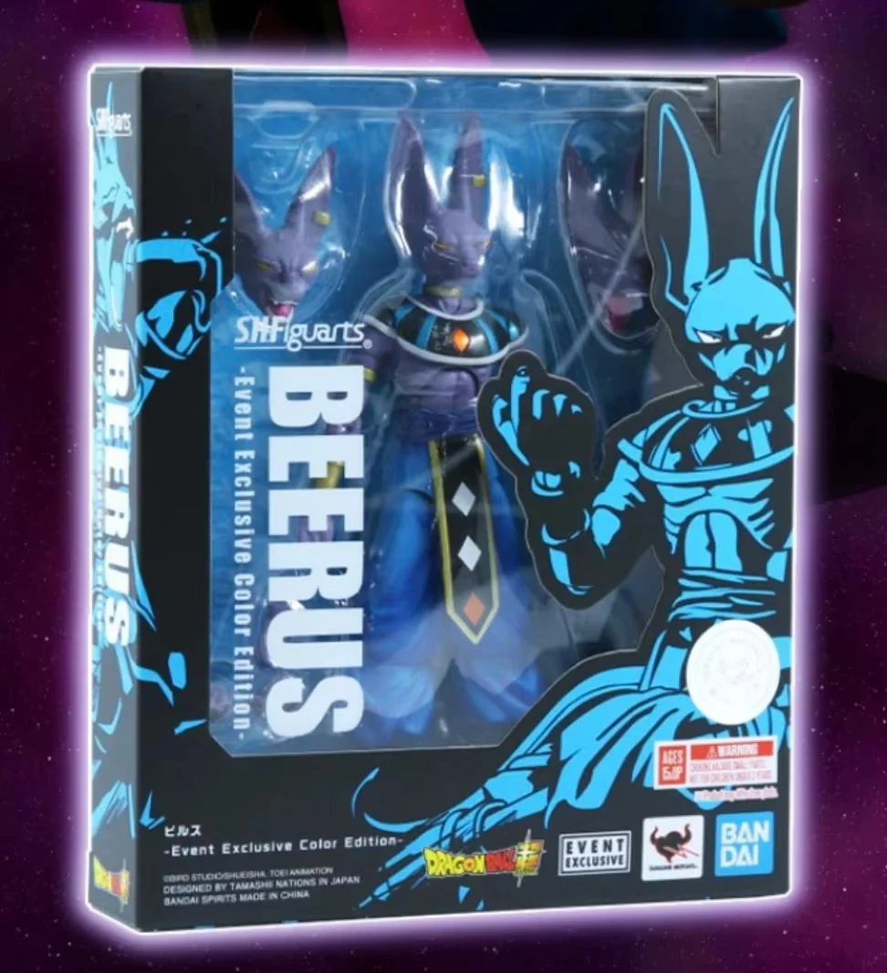 Bandai-Modèle de figurine d'action Shf Dragon Ball, Destruction God Beerus Ves NNordz, group jouet, 2021 Cj Venue Limited, Nouveau cadeau, En stock