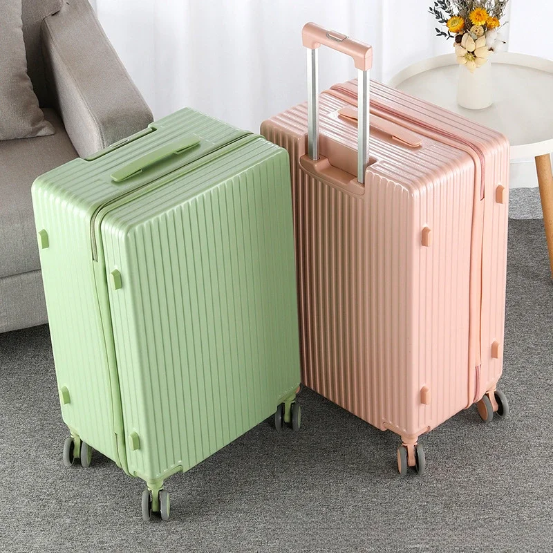 Macaron Color Rolling Luggage Travel Suitcase Unisex Large Capacity Trolley Case Password Box Suitcaseas Universal Wheel luggage