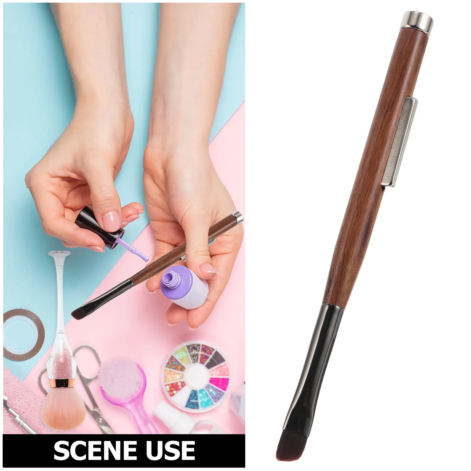 Double-Head Ultra-Thin Cat Eye Nail Magnet Pen Magnetic Manicure Tool Salon Nail Art Essentials Supply Manicure Magnetic Stick