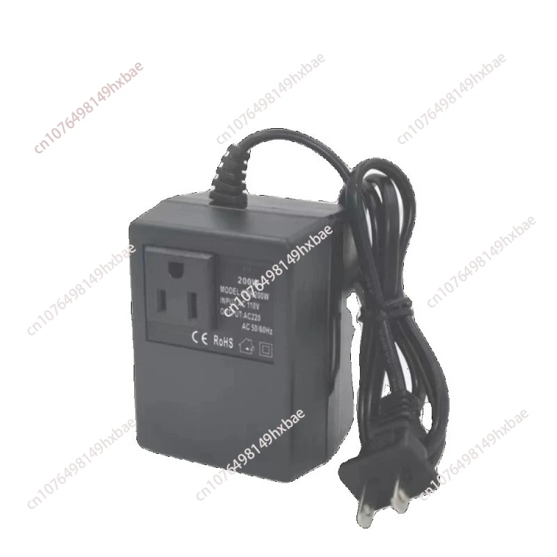 Intelligent Efficient Household 200W AC 220V To 110V Step Down Transformer Voltage Converter Travel Power Adapter