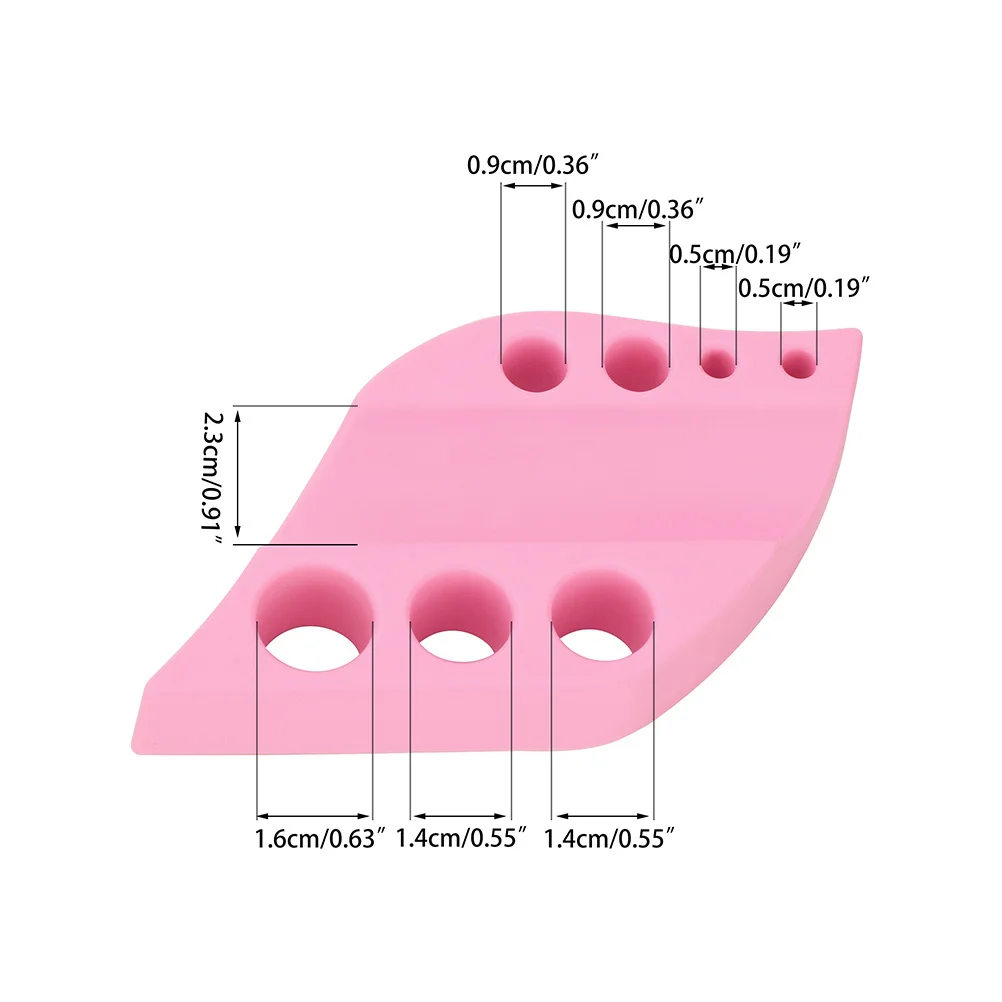 سيليكون الحبر حامل الكأس حامل الوشم الصباغ رف متعدد الشبكة اللون كأس عرض تخزين الوشم الصباغ أكواب الرف #6