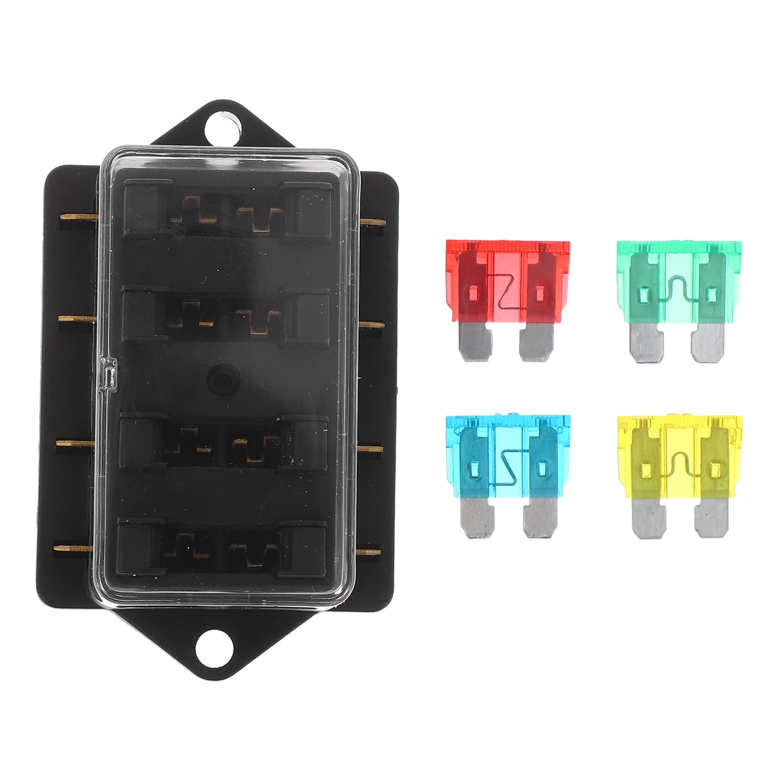 

Holder Box Waterproof 12V 24V Automotive Car Terminal Block Mini Amp Kit Vehicle Car Assortment Fast Auto Fuse