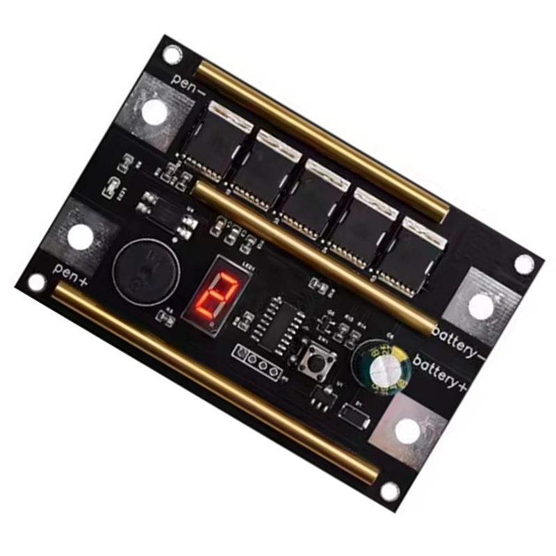 リチウム電池付きスポット溶接機,ペン制御,マザーボード,タッチ,日曜大工,9ギア出力,トップ18650, 12v