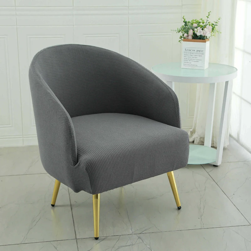 

Club Bath Tub Chair Cover All-inclusive Single Sofa Covers Stretch Couch Slipcover Modern Living Room Furniture Protector