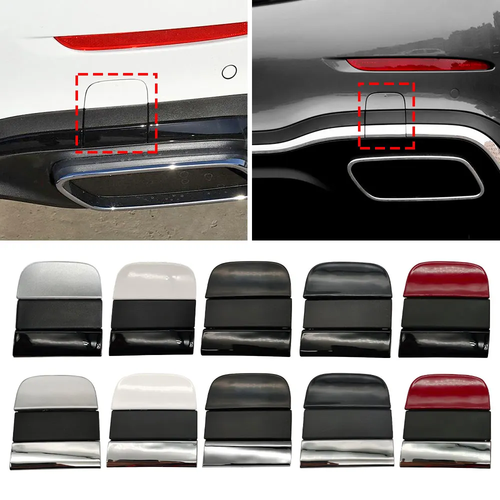 

For Mercedes W206 Car Rear Bumper Tow Hook Cover Cap White Black For Benz C Class Sport 2022-2024 C180 C200 C220 C250 C300