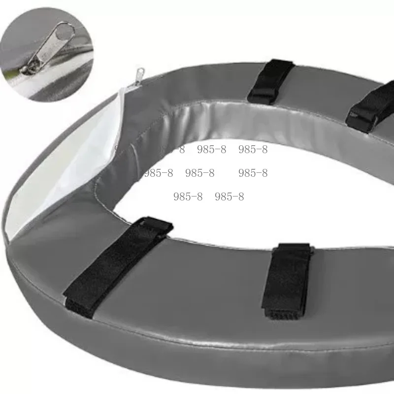 Portable Padded Toilet Lift Assist Seat Riser, Height Adjustable For Elderly Disabled Pregnant, Optimize Sitting Postures