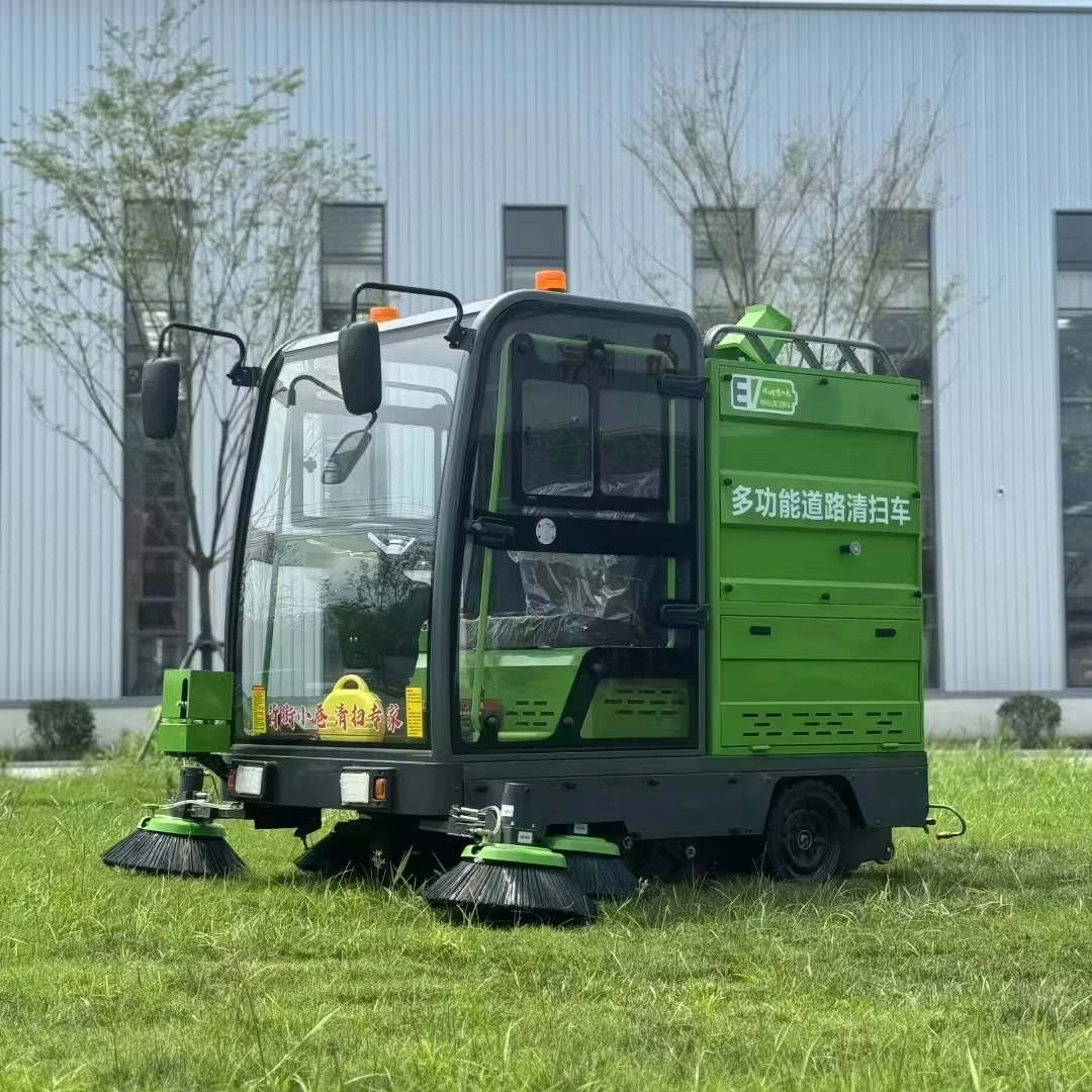 YG Customized Multi Function Street Road Avenue Electric Truck Four Wheel Sweeper Cleaning Machine