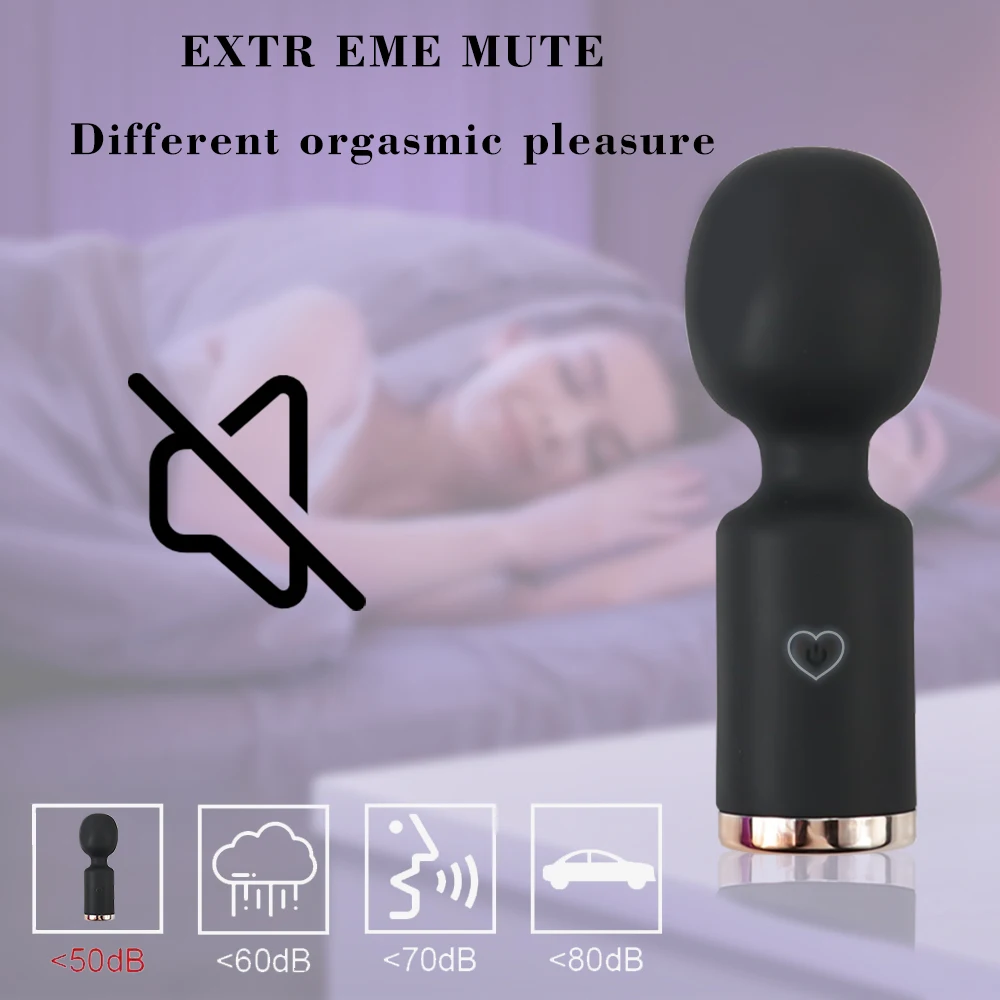 AV Magic Wand Vibrator G Spot Clitoris Vagina Stimulator Mini Vibration Massager Adult Sex Toys For Women Female Masturbator 18+