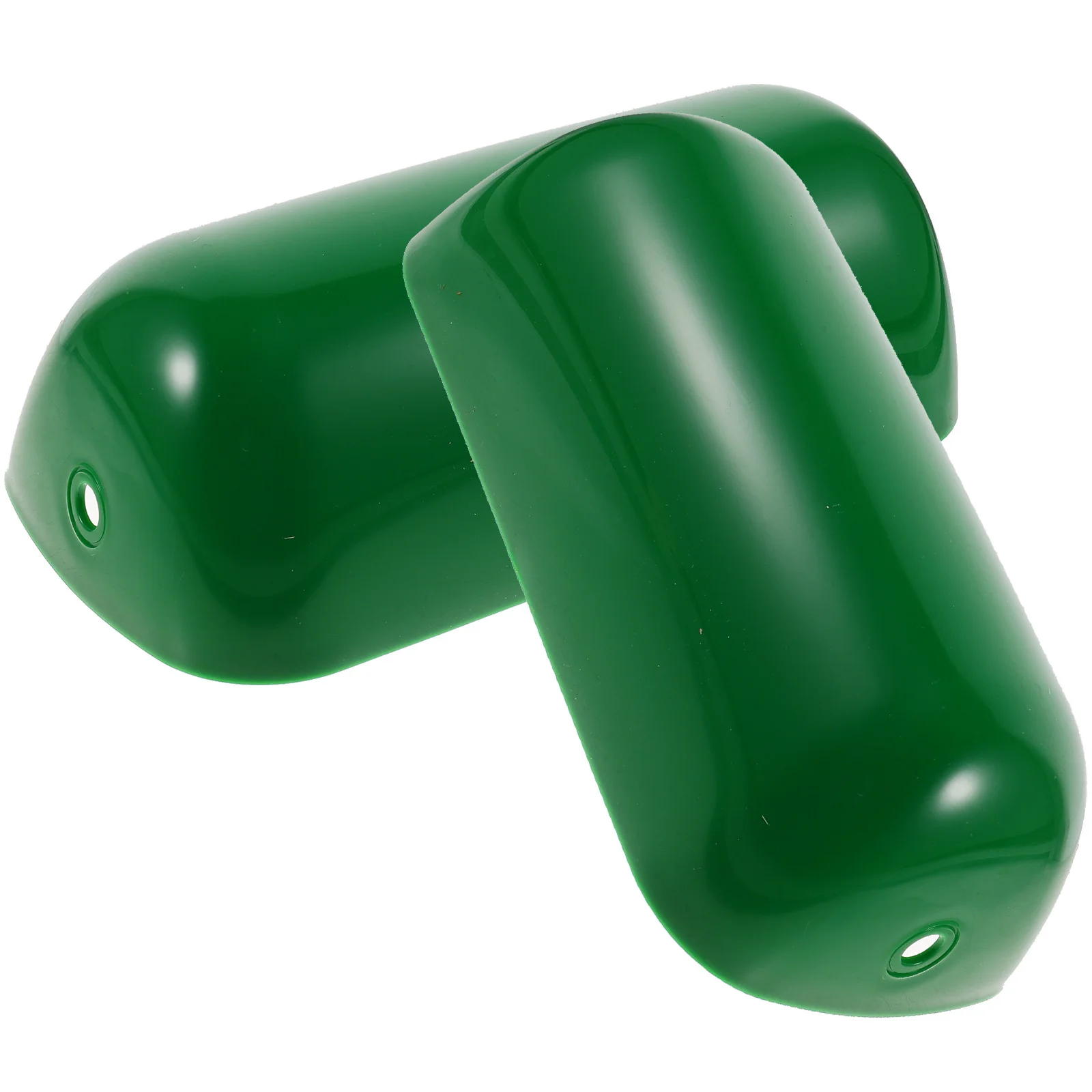 

2Pcs Vintage Bankers Lamp Shade Plastic Replacement Cover Table Lamp Light Shade Protector Decorative Bankers Lampshade