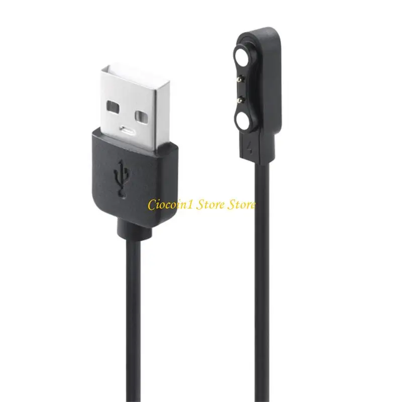 A3PC Charging Cable Wire Power Supply Line 2pin 2.54mm Space For LS01 LS02 Smartwatch Power Cord Accessory