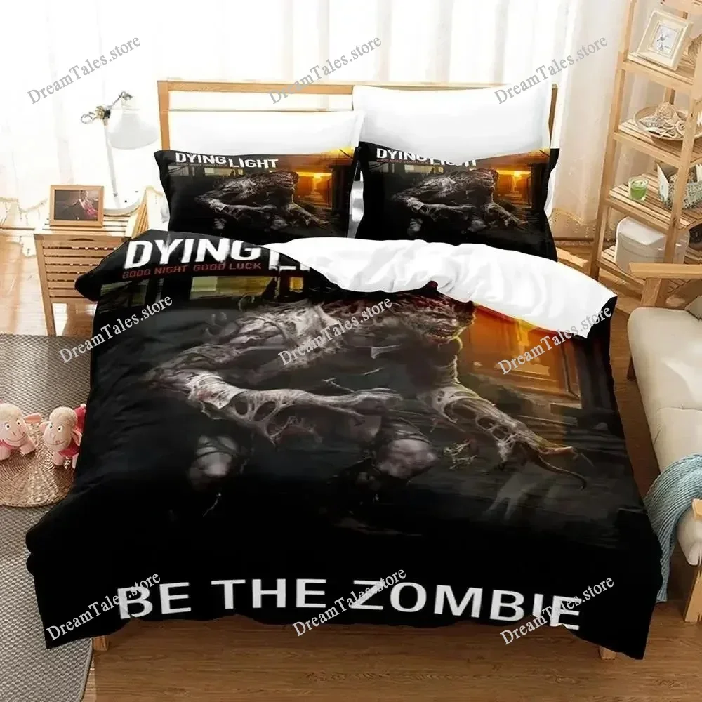 

New DYING LIGHT 2 Bedding Set Single Twin Full Queen King Size Bed Set Adult Kid Bedroom Duvet Cover Sets 3D Print Game Anime369