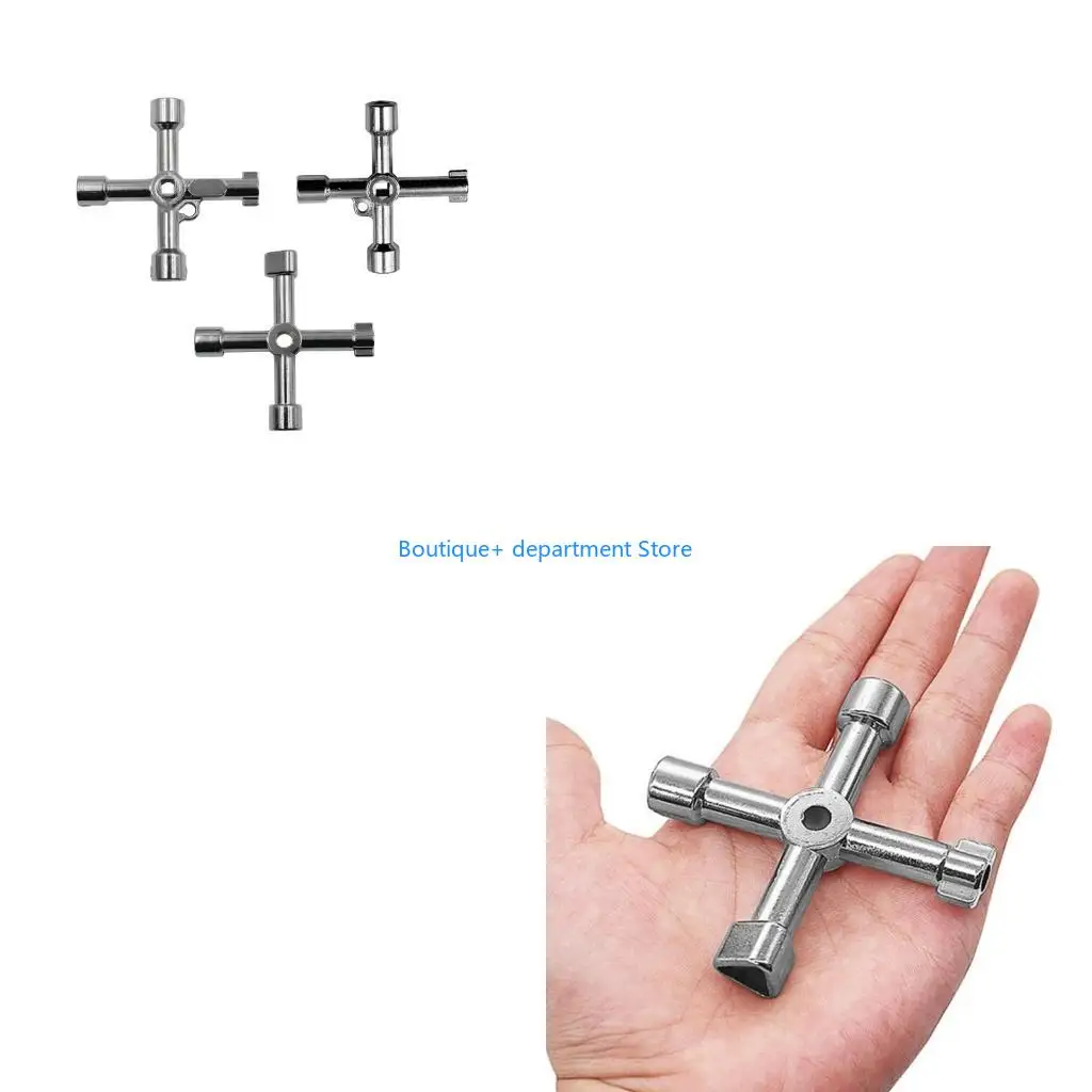 

E1PD 4 Way Multi-Functional Utilities Wrench Universal for Electric