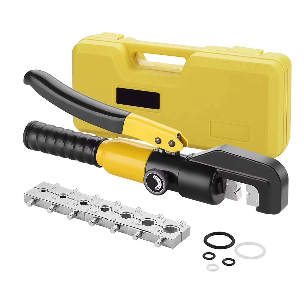 YQK-70 Hydraulische Krimptang 10T Kabelschoen Crimper Tang Hand Hydraulische Compressie Tool Elektrische Terminal Kabel Draad Tool