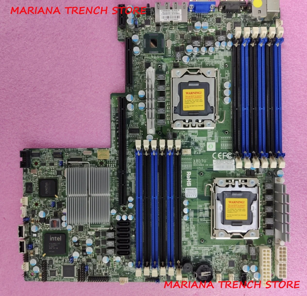 X8DTU for Supermicro Motherboard Xeon Processor 5600/5500 Series  82576 Dual-Port Gigabit Ethernet Controller