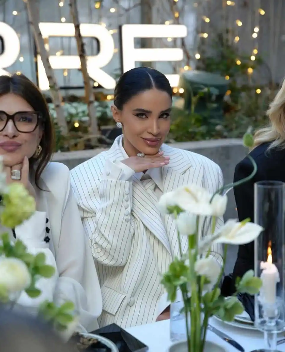 Simple Peaked Lapel Blazer 2 Pieces Vintage Stripe Full Sleeve Looose Coat Wide Leg Pants Customized Casual Show Dresses Jacket