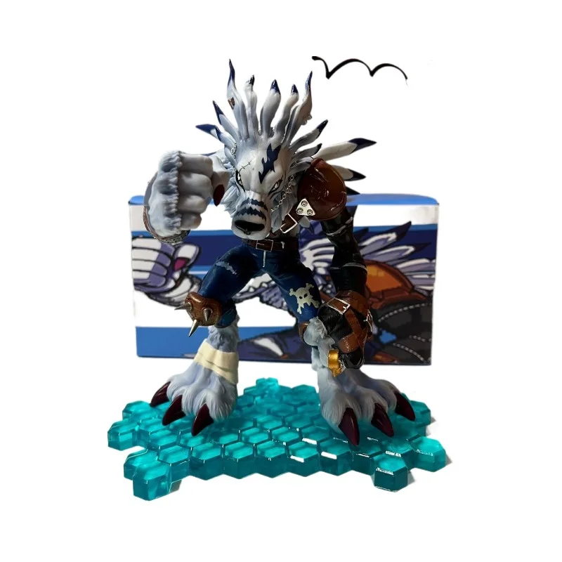 อะนิเมะเอกวาดอร์ตัวเลขสงคราม Greymon รูป Garurumon รูป PVC Action Figures Collection ของเล่นของขวัญ