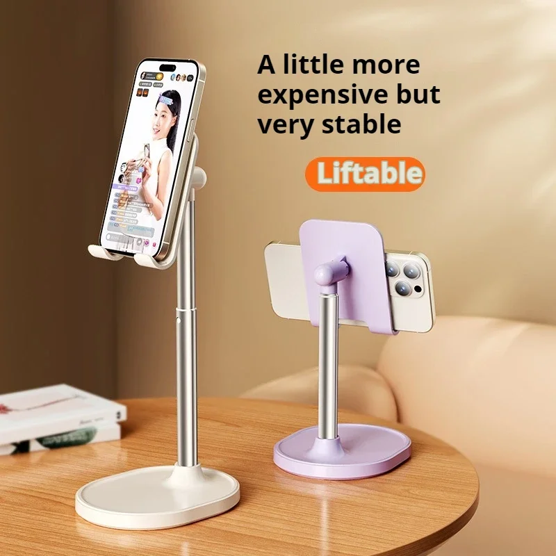 Mobile Phone Holders Desktop Lift Adjustable Creative Tablet Stand Lazy People Catching Up with The Drama God Weapon Live Stands