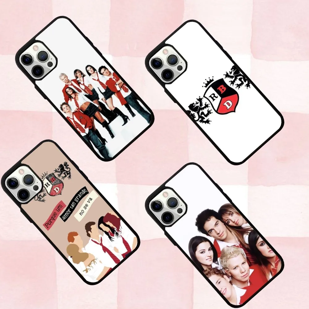 

RBD R-Rebelde Telenovela Phone Case For IPhone 16,se4,15,Pro,Max,Case 14,Plus,13,12,11 Magesafe Magnetic Wireless Charge Cover