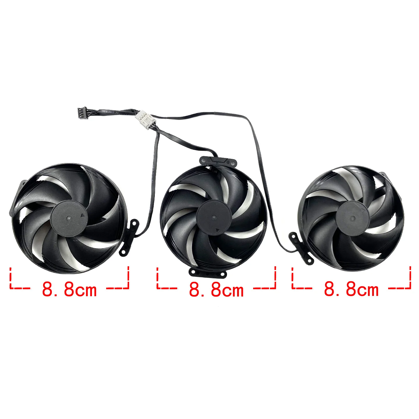 For MSI RTX5070 5070ti 5080 INSPIRE 3X Graphics Card Replacement Fan PLA09215S12H