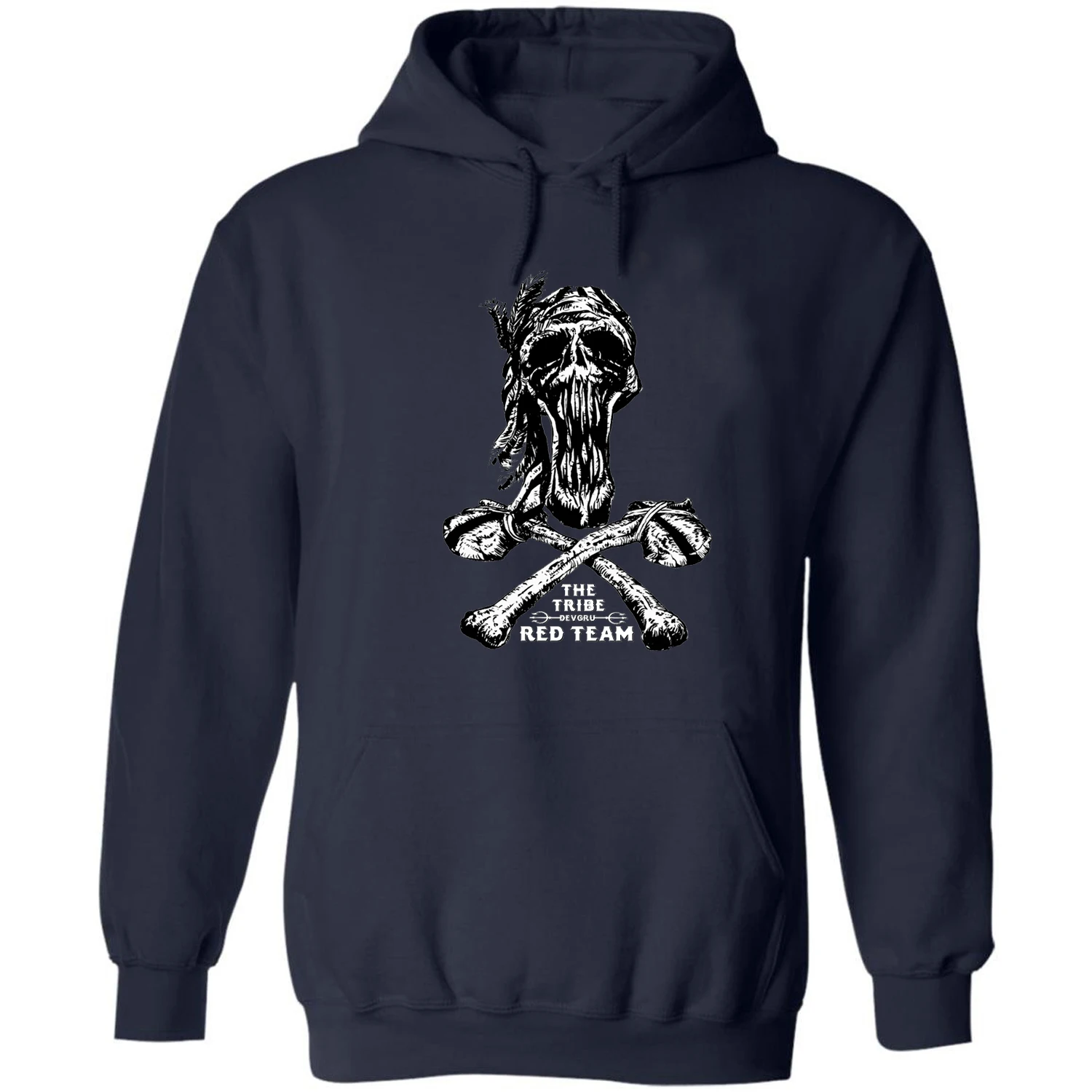 Naval Seal Devgru The Tribe Red Team Pullover Hoodie New 100% Cotton Comfortable Casual Mens Sweatshirt Streetwear