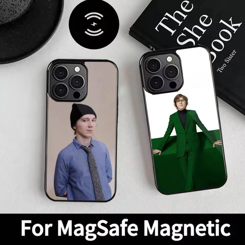 

P-Paul Dano Phone Case For iPhone 17,16,15,14,13,12,Plus,Pro,Max for Magsafe Magnetic Wireless Charging