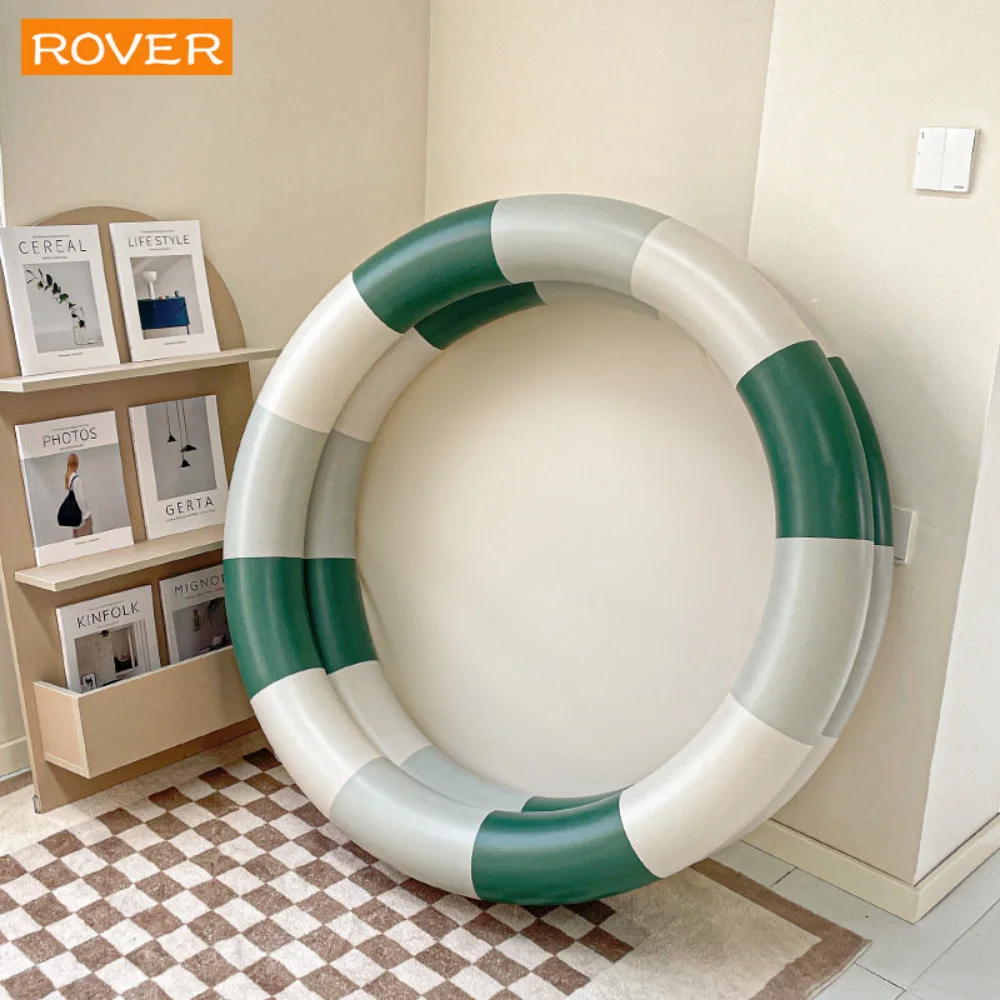 Baby Inflatable Swimming Pool, Outdoor Paddling Pool, Infant Pool, Children\'s Room Bath Ring, 87cm