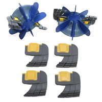 4pcs Cyclonic Scrubbing Brushes R0714400 for Zodiac MX8 MX6 Robotic Pool Cleaner Replace Dirty Worn Brushes