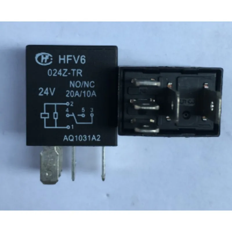 Free shiping     wholesale   10pcs/lot   relay  HFV6-024Z-TR