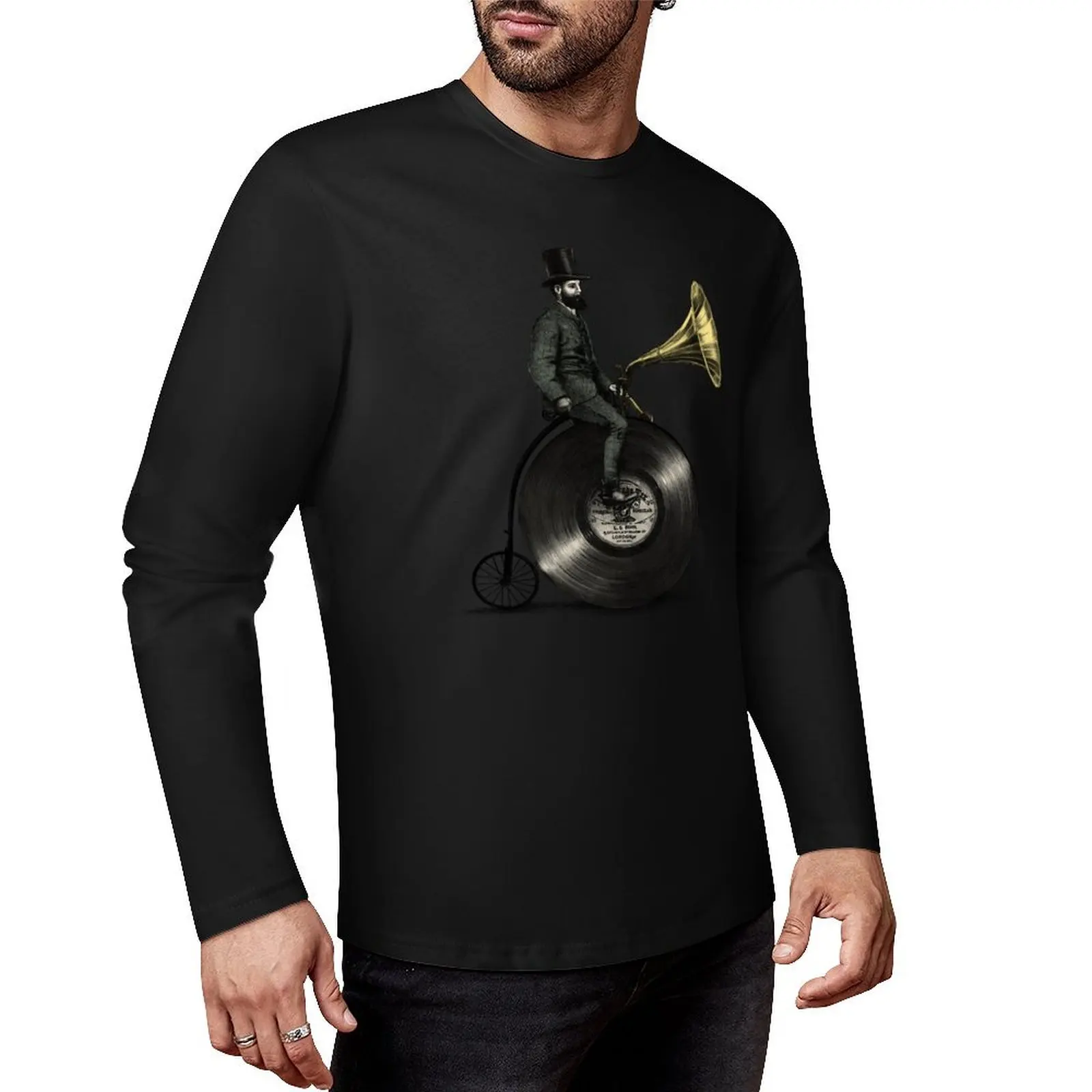 

Music Man Long T-Shirt quick drying shirt graphic t shirts T-shirts for men cotton