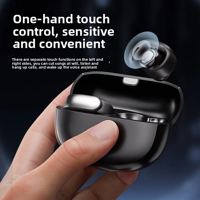 

V12 Private Model OWS Open Bluetooth Earphone Clip on Long Range High Sound Quality Noise Reduction Suitable for BOSE