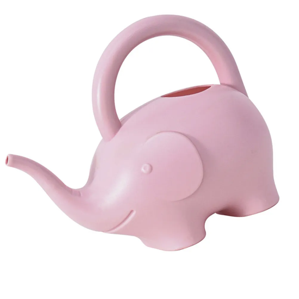 Elephant Watering Can Plastic Lightweight Large Capacity Moisturize Potted Plants Indoor Outdoor Garden Flower Care Lovely